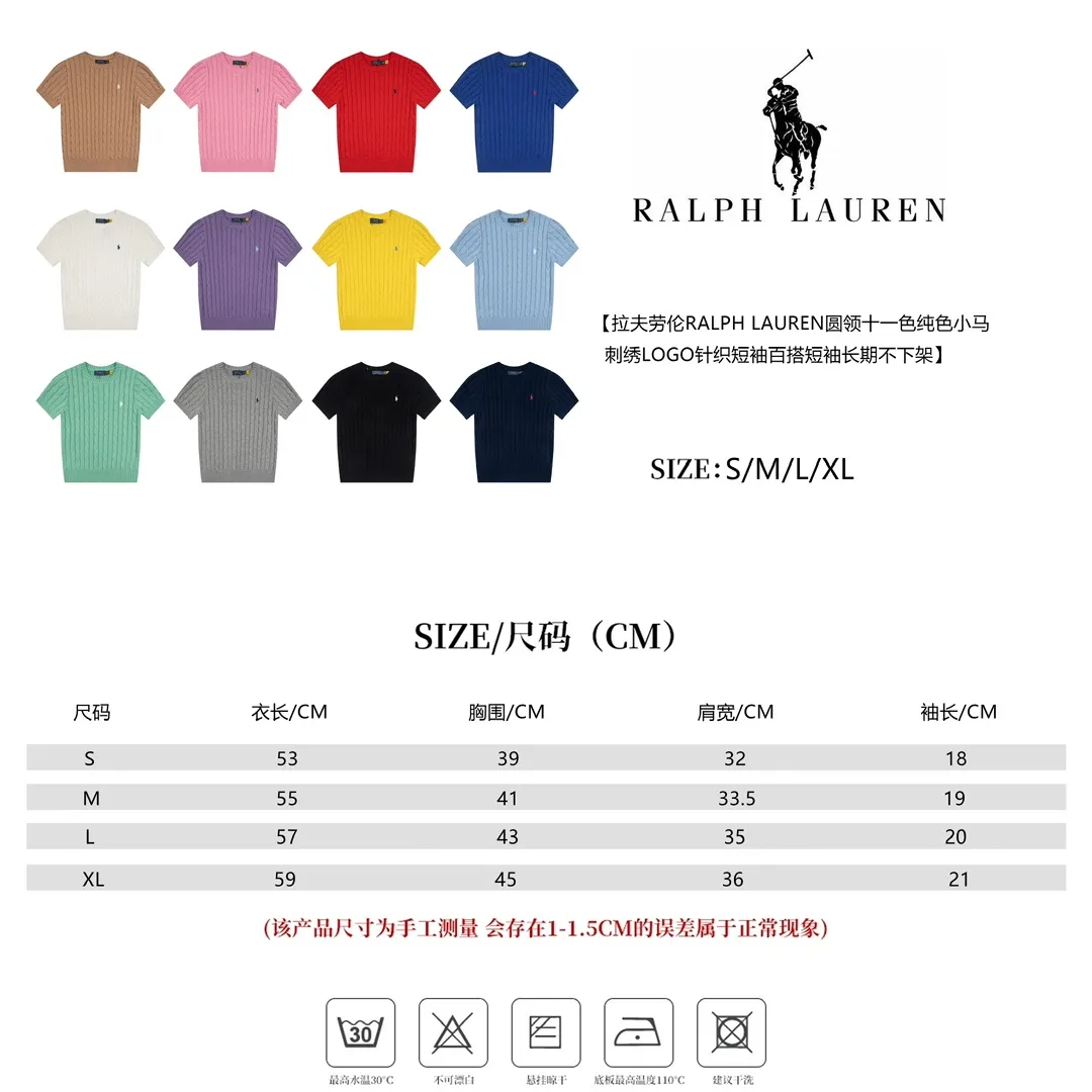New Arrival B （ Quality ） 【 Ralph Lauren 12 T Classic 】 1: Wholesale 2:ZPQuality 1:1 GF Quality 3: Quality Quality Premium Quality 4: Original Sizes 160 ⚠️ - - ！ - -Classic - Size：S/M/L/XL（11 ） ： / /Red/Pink/Gray/White/ / /Black/ /Navy Blue